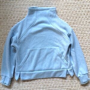 Athleta Girls mock sweatshirt